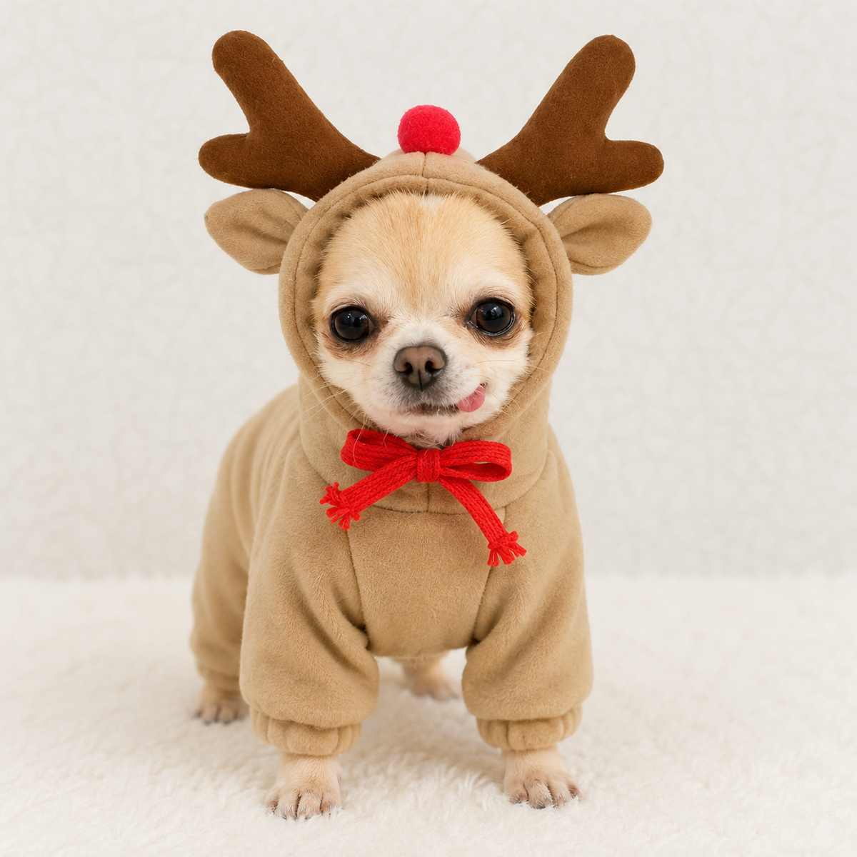 Cute Print Fleece Hoodie for Small Pets