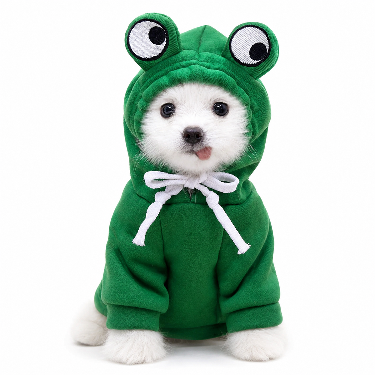 Cute Print Fleece Hoodie for Small Pets