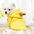 Cute Print Fleece Hoodie for Small Pets