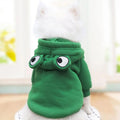 Cute Print Fleece Hoodie for Small Pets